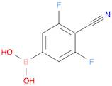 4-CYANO-3,5-DIFLUOROPHENYLBORONIC ACID