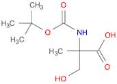 Serine, N-[(1,1-dimethylethoxy)carbonyl]-2-methyl- (9CI)