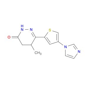 6-[4-(1H-imidazol-1-yl)thiophen-2-yl]-5-methyl-2,3,4,5-tetrahydropyridazin-3-one