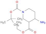 1-TERT-BUTYL 3-ETHYL 4-AMINOPIPERIDINE-1,3-DICARBOXYLATE