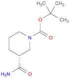 1-Piperidinecarboxylicacid, 3-(aminocarbonyl)-, 1,1-dimethylethyl ester, (3R)-