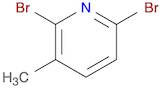 2,6-Dibromo-3-methylpyridine