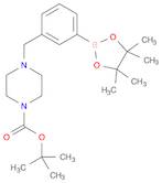 tert-butyl 4-(3-(4,4,5,5-tetramethyl-1,3,2-dioxaborolan-2-yl)benzyl)piperazine-1-carboxylate