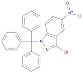 3-bromo-5-nitro-1-trityl-1H-indazole