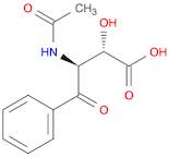 rel-(αR,βS)-β-(Acetylamino)-α-hydroxy-γ-oxobenzenebutanoic acid