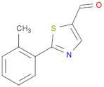 2-(o-Tolyl)thiazole-5-carbaldehyde