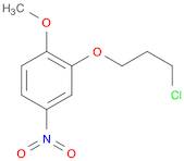 2-(3-CHLOROPROPOXY)-1-METHOXY-4-NITROBENZENE