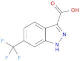 6-(TRIFLUOROMETHYL)-1H-INDAZOLE-3-CARBOXYLIC ACID