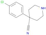 4-(4-CHLOROPHENYL)PIPERIDINE-4-CARBONITRILE