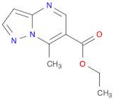 ETHYL 7-METHYLPYRAZOLO[1,5-A]PYRIMIDINE-6-CARBOXYLATE