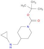 tert-butyl 4-((cyclopropylamino)methyl)piperidine-1-carboxylate