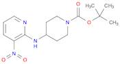 4-(3-Nitro-pyridin-2-ylaMino)-piperidine-1-carboxylic acid tert-butyl ester, 98+% C15H22N4O4, MW