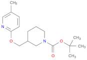 3-(5-Methyl-pyridin-2-yloxyMethyl)-piperidine-1-carboxylic acid tert-butyl ester, 98+% C17H26N2O...