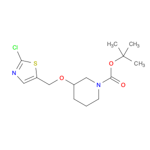 3-(2-Chloro-thiazol-5-ylMethoxy)-piperidine-1-carboxylic acid tert-butyl ester, 98+% C14H21ClN2O3S…