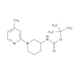 tert-Butyl (1-(4-methylpyridin-2-yl)piperidin-3-yl)carbamate