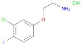 2-(3-CHLORO-4-FLUOROPHENOXY)ETHYLAMINEHYDROCHLORIDE