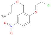 2-((allyloxy)Methyl)-1-(2-chloroethoxy)-4-nitrobenzene