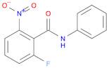 2-Fluoro-6-nitro-N-phenylbenzamide