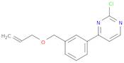 4-(3-((Allyloxy)methyl)phenyl)-2-chloropyrimidine