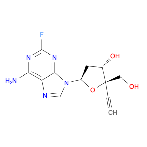 4'-ethynyl-2-fluoro-2'-deoxyadenosine