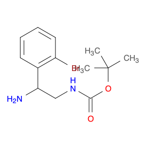 [2-AMINO-2-(2-BROMO-PHENYL)-ETHYL]-CARBAMIC ACID TERT-BUTYL ESTER HYDROCHLORIDE