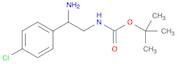 [2-AMINO-2-(4-CHLORO-PHENYL)-ETHYL]-CARBAMIC ACID TERT-BUTYL ESTER