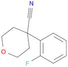 4-(2-FLUOROPHENYL)TETRAHYDROPYRAN-4-CARBONITRILE