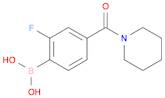 2-FLUORO-4-(PIPERIDINE-1-CARBONYL)PHENYLBORONIC ACID