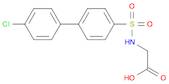 ((4'-Chloro-[1,1'-biphenyl]-4-yl)sulfonyl)glycine