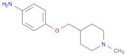 4-[(1-METHYL-4-PIPERIDINYL)METHOXY]BENZENAMINE