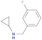 CYCLOPROPYL-(3-FLUORO-BENZYL)-AMINE