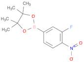 3-Fluoro-4-nitrophenylboronic acid,pinacol ester