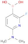 2-fluoro-6-(methylamino)pyridin-3-ylboronic acid