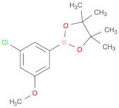 2-(3-Chloro-5-methoxyphenyl)-4,4,5,5-tetramethyl-1,3,2-dioxaborolane