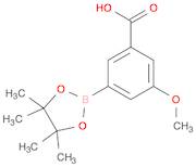 3-Methoxy-5-(4,4,5,5-tetramethyl-1,3,2-dioxaborolan-2-yl)benzoic acid