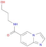 N-(3-HYDROXYPROPYL)IMIDAZO[1,2-A]PYRIDINE-6-CARBOXAMIDE