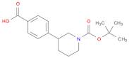 3-(4-Carboxy-phenyl)-piperidine-1-carboxylic acid tert-butyl ester