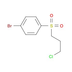 1-Bromo-4-((3-chloropropyl)sulfonyl)benzene