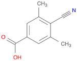 4-cyano-3,5-dimethylbenzoic acid