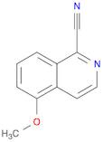 5-Methoxyisoquinoline-1-carbonitrile