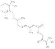 (2E,4E,6E,8E)-3,3-Dimethyl-2-oxobutyl 3,7-dimethyl-9-(2,6,6-trimethylcyclohex-1-en-1-yl)nona-2,4,6…