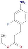 ethyl 3-(4-amino-2-fluorophenyl)propanoate