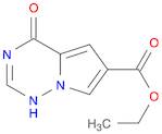 ethyl 4-hydroxypyrrolo[1,2-f][1,2,4]triazine-6-carboxylate