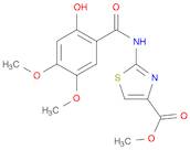 Methyl 2-(2-hydroxy-4,5-diMethoxybenzaMido)thiazole-4-carboxylate