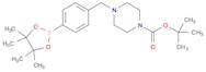 tert-Butyl 4-(4-(4,4,5,5-tetramethyl-1,3,2-dioxaborolan-2-yl)benzyl)piperazine-1-carboxylate