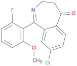 (E)-8-CHLORO-1-(2-FLUORO-6-METHOXYPHENYL)-3H-BENZO[C]AZEPIN-5(4H)-ONE