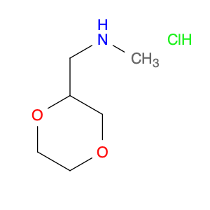 1-(1,4-Dioxan-2-yl)-N-methylmethanamine hydrochloride