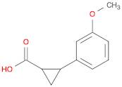 2-(3-Methoxy-phenyl)-cyclopropanecarboxylic acid