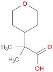 2-Methyl-2-(tetrahydro-2H-pyran-4-yl)propanoic acid