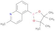 2-methyl-5-(4,4,5,5-tetramethyl-1,3,2-dioxaborolan-2-yl)quinoline